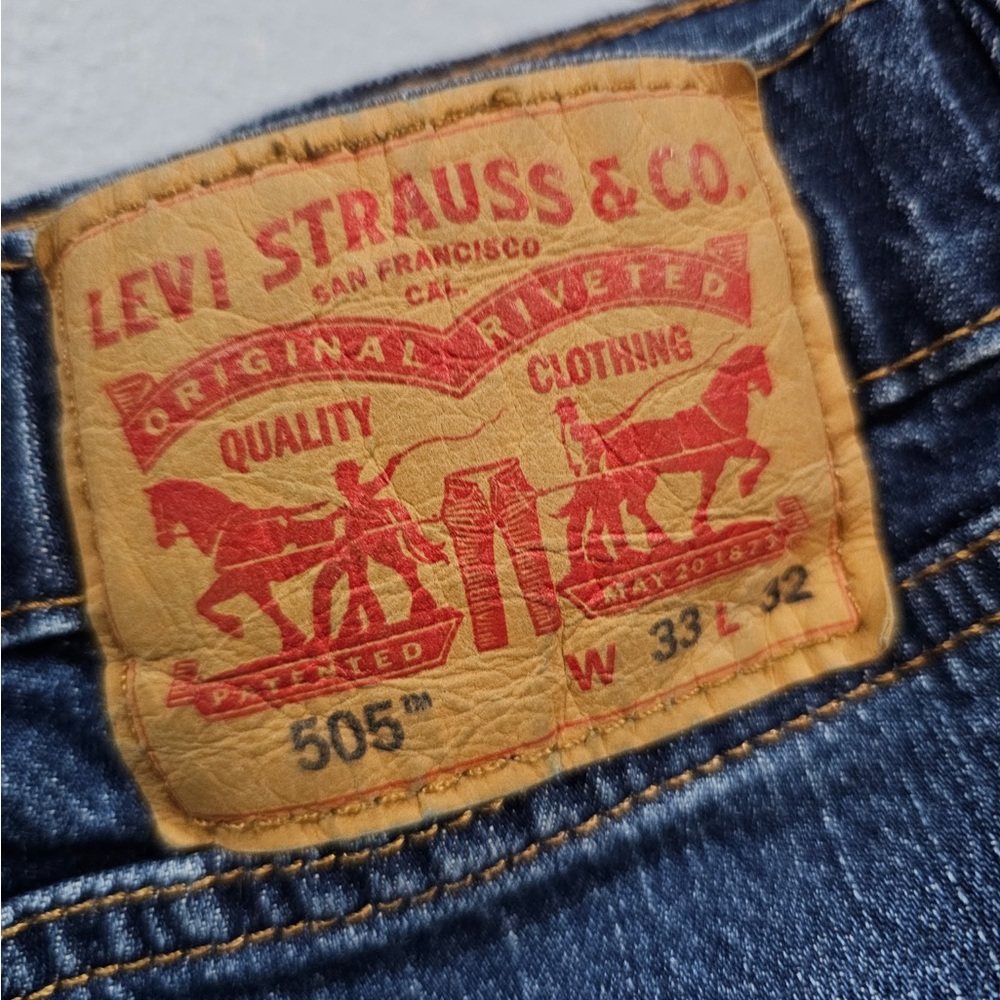 Levi's Classic Straight Blue Jeans